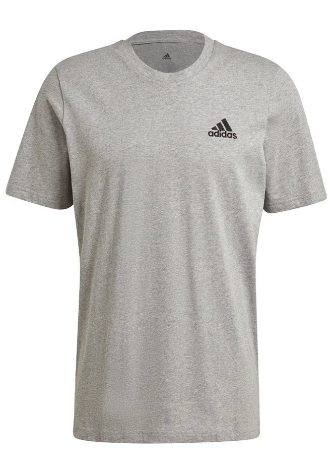 ADIDAS Men's SL SJ Tee, Size AU 2XL, 100% Cotton, Medium Grey Heather, GK96