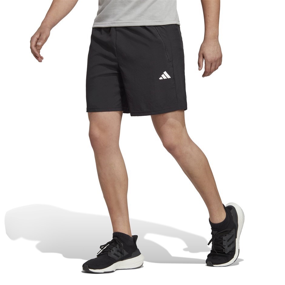 ADIDAS Men's TR-ES Woven Shorts, Size AU 2XL 7", Black/White, IC6976. Buye
