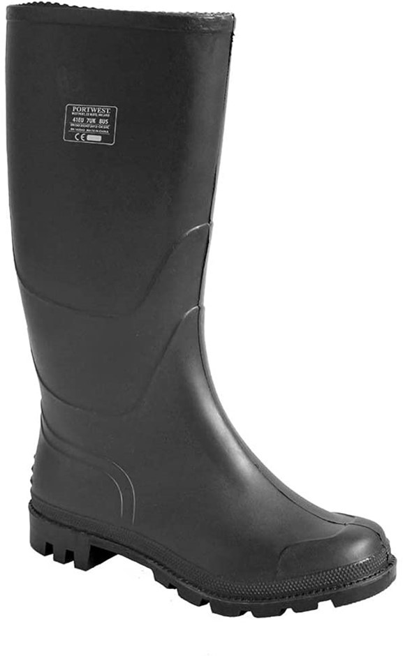 PORTWEST Men's FW90 Protective PVC Wellington Work Boots, Size 40 (UK6.5),
