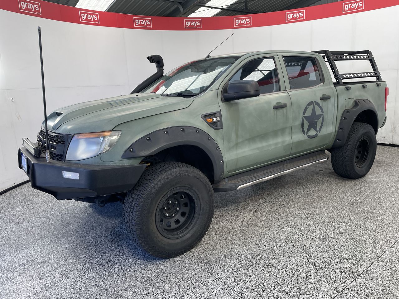 2013 Ford Ranger XL 4X4 PX Turbo Diesel Automatic Dual Cab