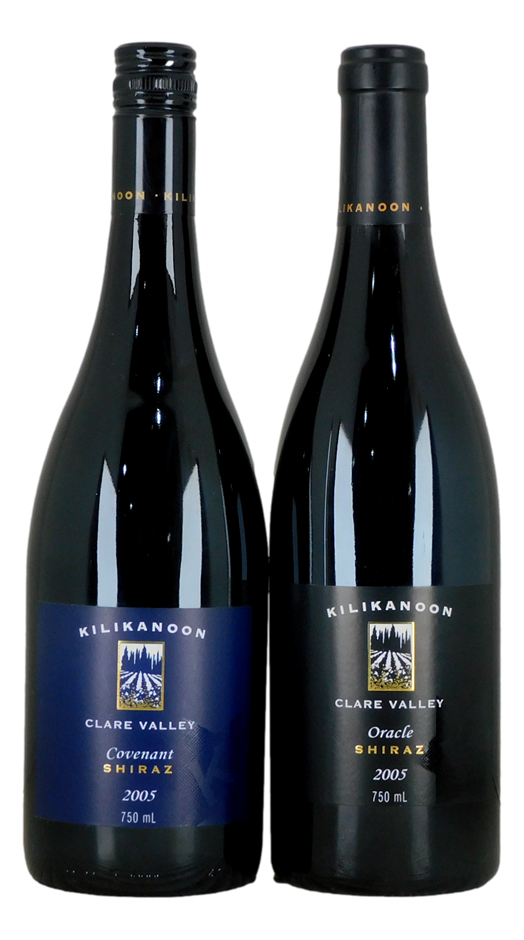 Kilikanoon Oracle Shiraz 2005 & Covenant Shiraz 2005 (2x 750mL)