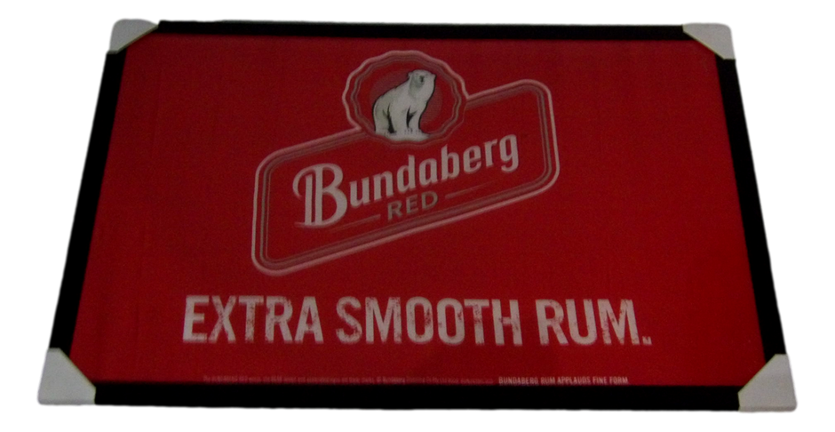 Sydney P/Up ONLY -  Framed Bundaberg Red Flag 94x129cm