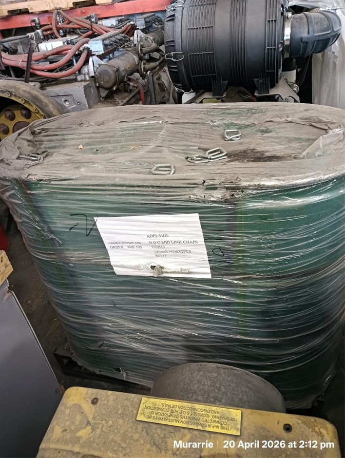 2 x 143m Lengths 13mm galvanised chain