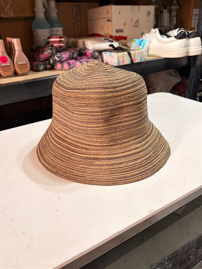 Straw Bucket Hat