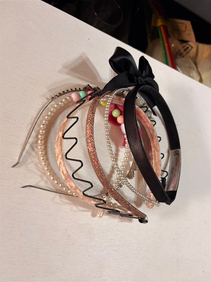 7x Assorted Headbands