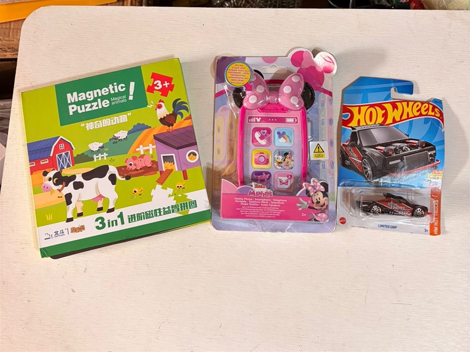 3x Assorted Kids Toys