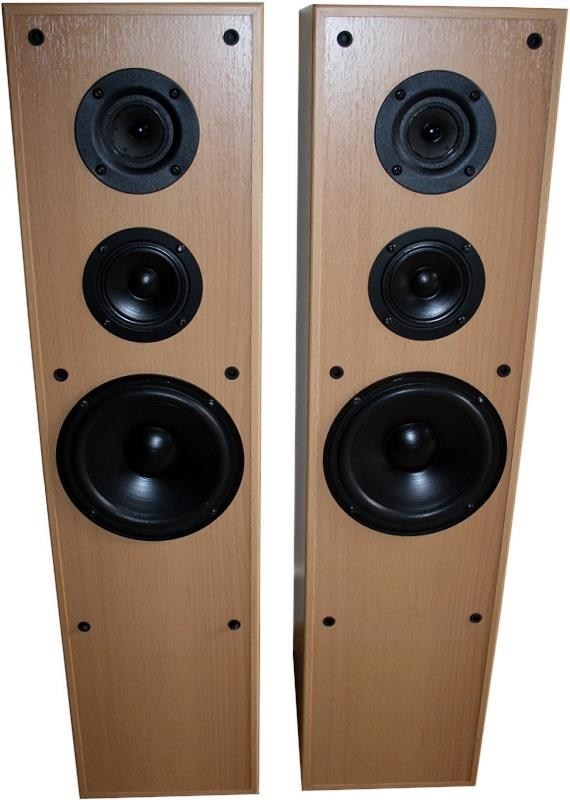Buy Jamo Studio 160 3-Way Floorstanding Speakers (Pair) - Beech | Grays  Australia