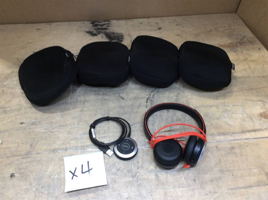 Jabra Evolve 40 Headset (Lot of 4)