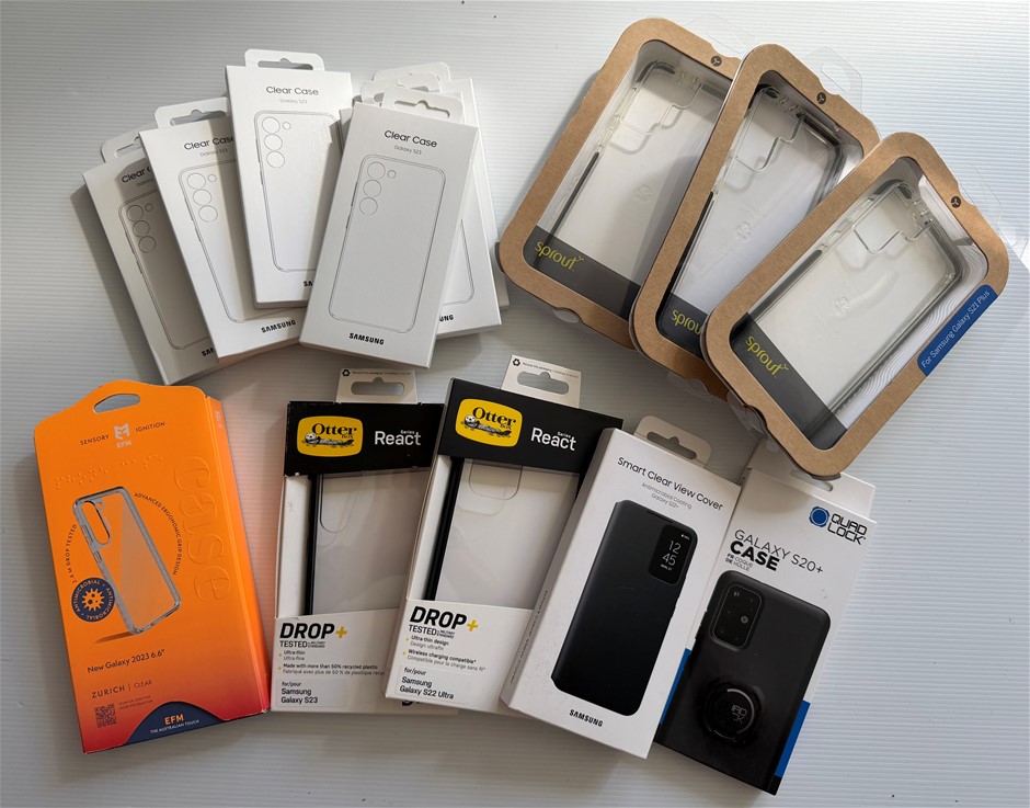 Samsung / Quadlock / Otterbox / EFM cases for Samsung (Lot of 14)