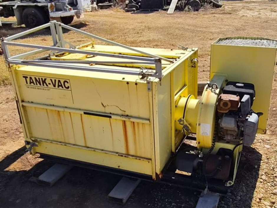 Tank VAC Sucker Unit to Fit on Trailer or in Back of Ute