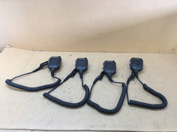 Motorola PMMN4102B Remote Speaker Microphones (Lot of 4)