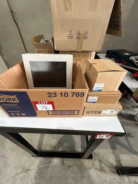 3 x Assorted Brands HMI's & 1 x Omron PLC Includes