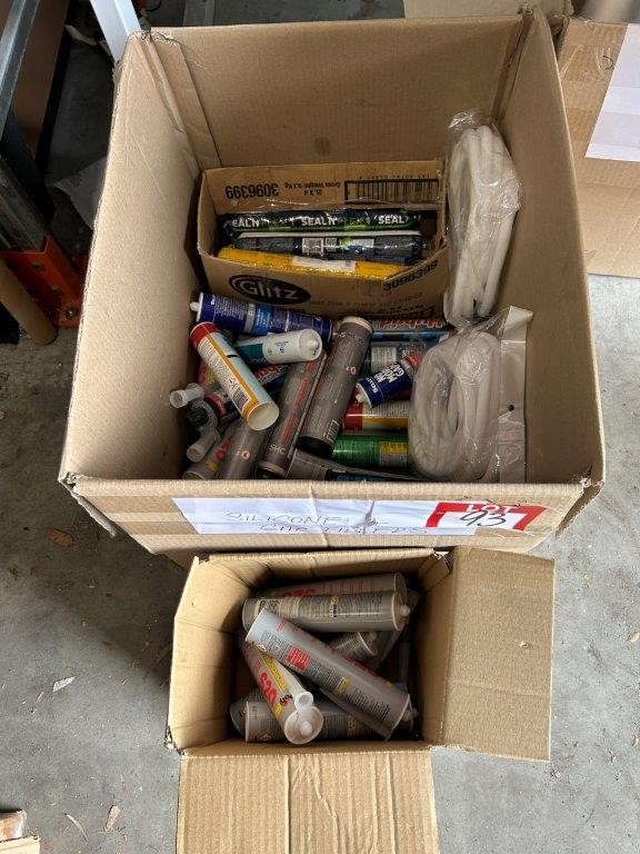 Approx 40 x Assorted Silicone & Gap Fillers