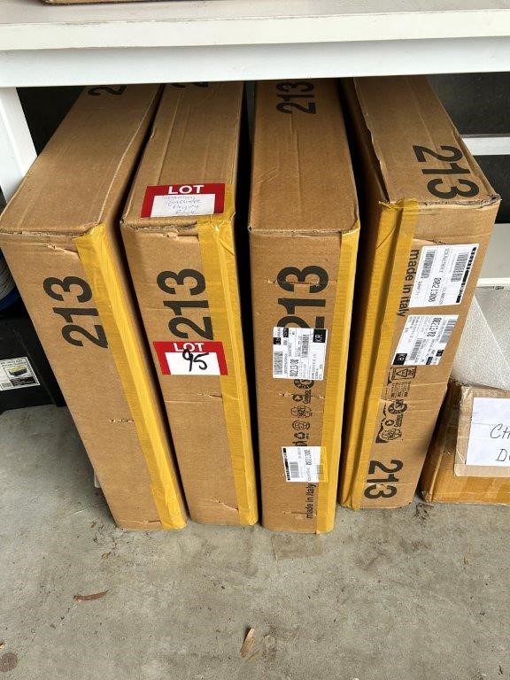 4 x KARTELL Laboratory Glassware Drying Racks