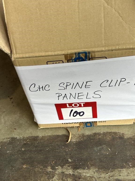 Quantity of CHC Spine Clip in Panels