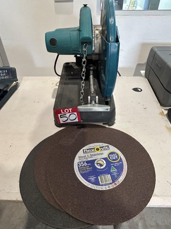 2022 MAKITA LW1401 Electric 355mm Dropsaw