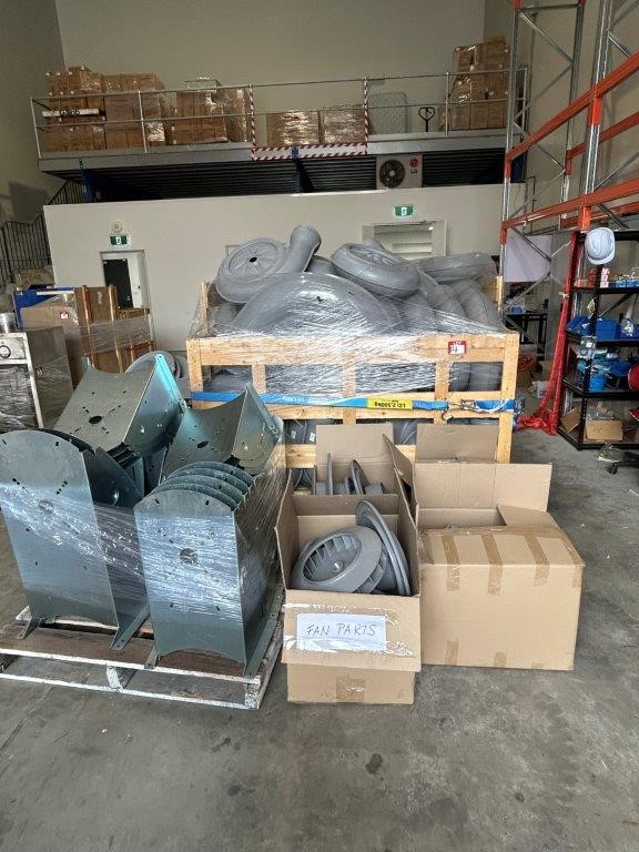 Large quantity of Colasit Side Inlet Centrifugal Exhaust Fans