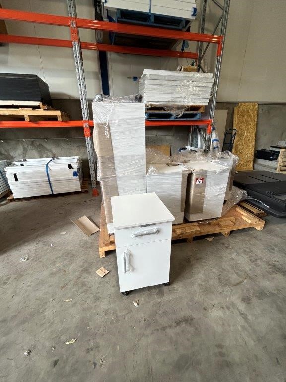 10 x Laboratory Mobile Pedestal Cabinets