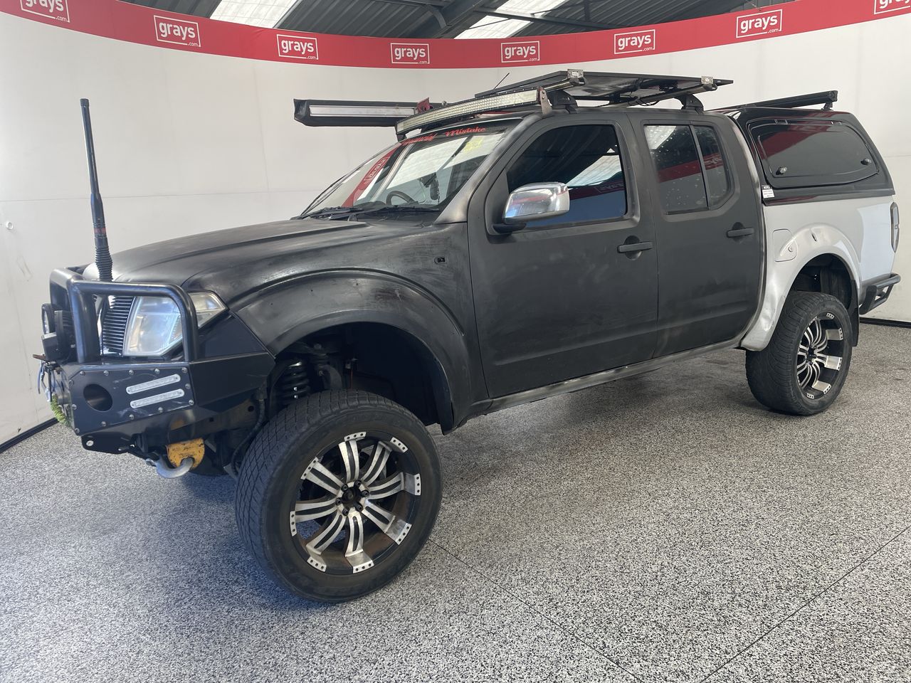 2006 Nissan Navara ST-X 4X4 DOUBLE CAB D40 T/D Auto (WOVR - Inspected)