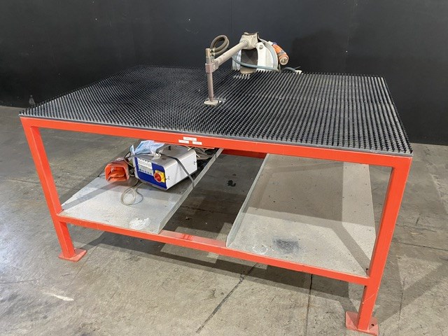 Vortex VSX-42 Spot Welder Mounted on Bench