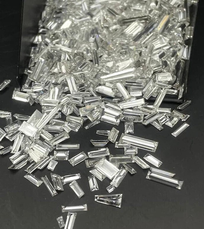 5.90 carat fancy baggette & tapered diamonds val $15,045