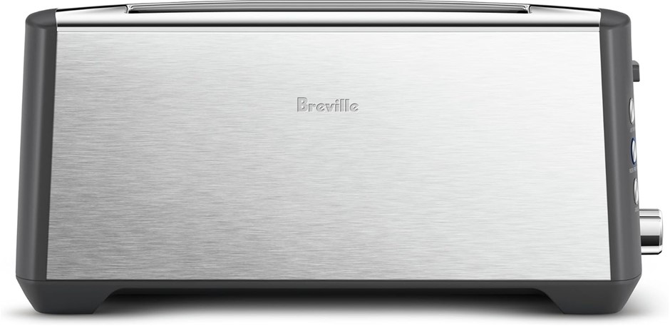 BREVILLE Bit More Toaster, Brushed Stainless Steel, Model: BTA440BSS. NB: H