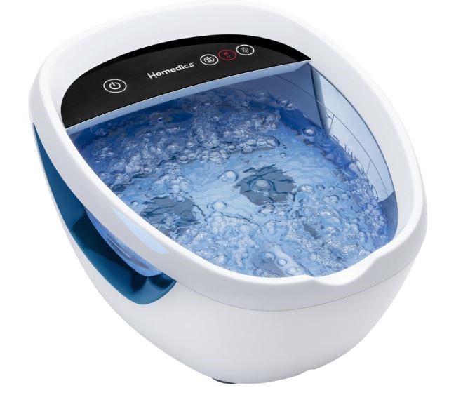 HOMEDICS Shiatsu Bliss Footbath w/ Heat Boost, FB-655H-AU. NB: Minor Use &