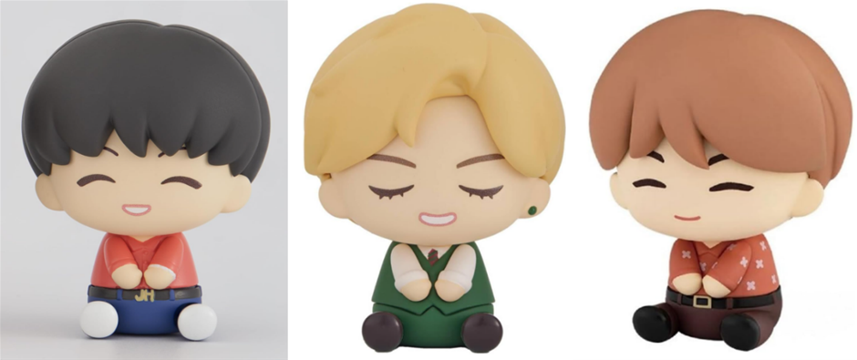 BUNDLE of Banpresto Tinytan Dynamite Figurevol.1(D:J-Hope) + Banpresto Tiny