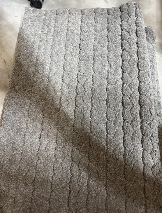 GERMENIAN Sedona Area Rug, G19615 Lars Platinum, 160 x 214cm, Polyester. NB