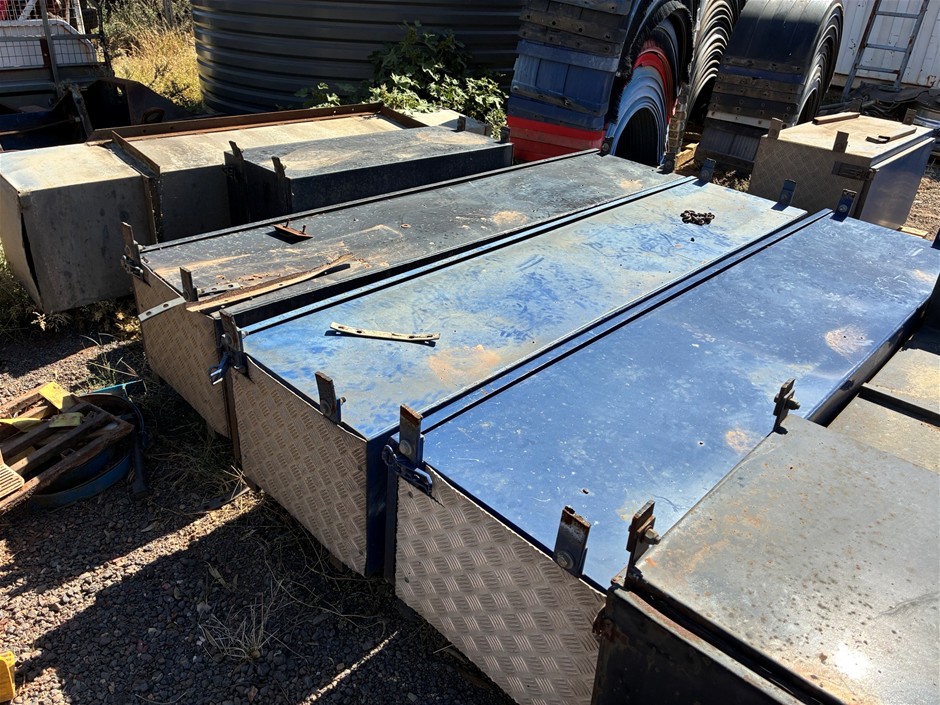 <B>Truck Toolboxes (Qty 5)</B>