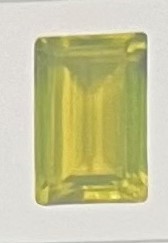 28.20 carats greenish yellow natural quartz certified brazil USD Val: 1269