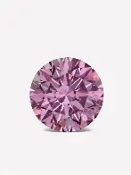 0.30 carat Vivid purplish pink round diamond natural