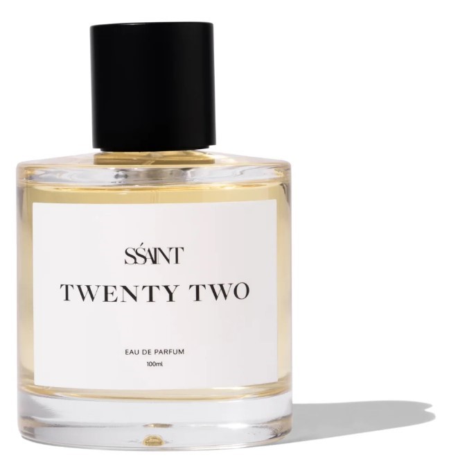 SSAINT Twenty Two Eau De Parfum, 100mL. NB: Damaged packaging.