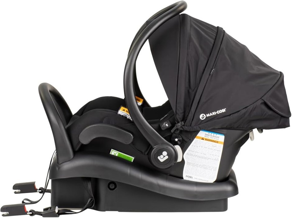 MAXI-COSI Mico Plus Baby Capsule Isofix- Onyx, Air Protect Infant Car Seat