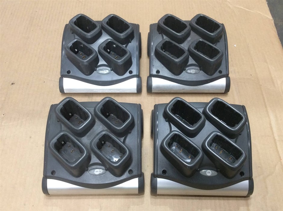 Symbol SAC9000-4000R Multi-Slot Charging Cradle (Lot of 4)