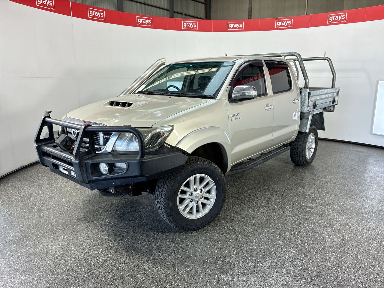 2013 Toyota Hilux 4X4 SR5 KUN26R Turbo Diesel Manual Dual Cab