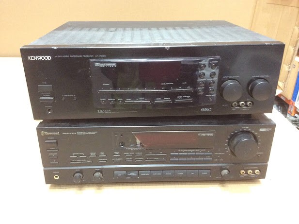 Audio-Video Surround Receiver& Pro Logic Receiver (Lot of 2)