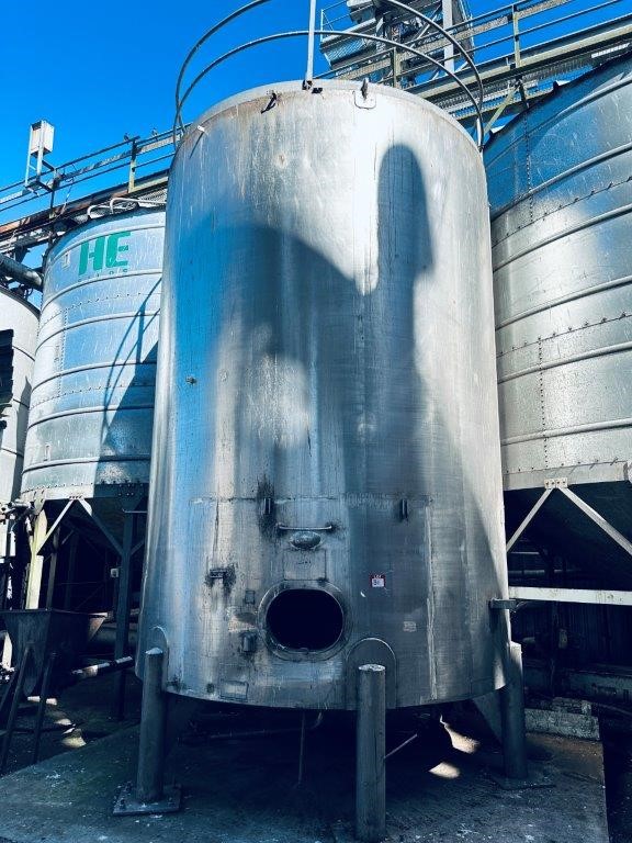 TIEMAN BROTHERS Bulk Tank in Stainless Steel
