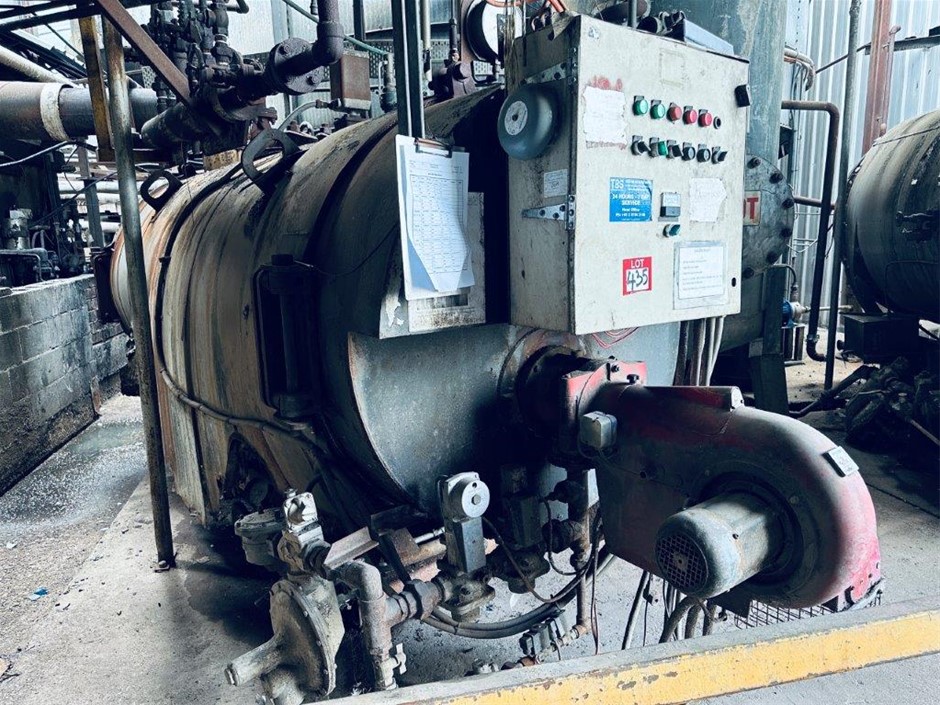 Horizontal Cylindrical Boiler Vessel