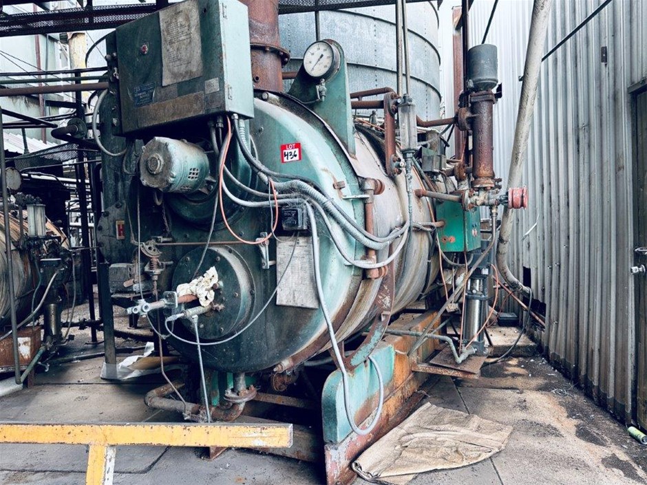 Horizontal Fire-Tube Boiler Vessel