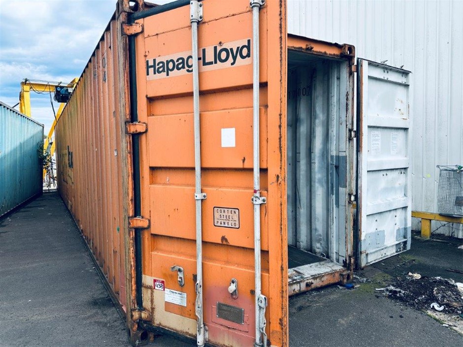 40ft HAPAG-LLOYD Shipping Container