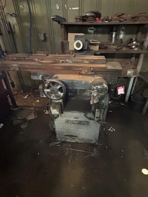 MACSON Grinder, No Plate Visible, A Flavell Pty Ltd. Plant No: 5788