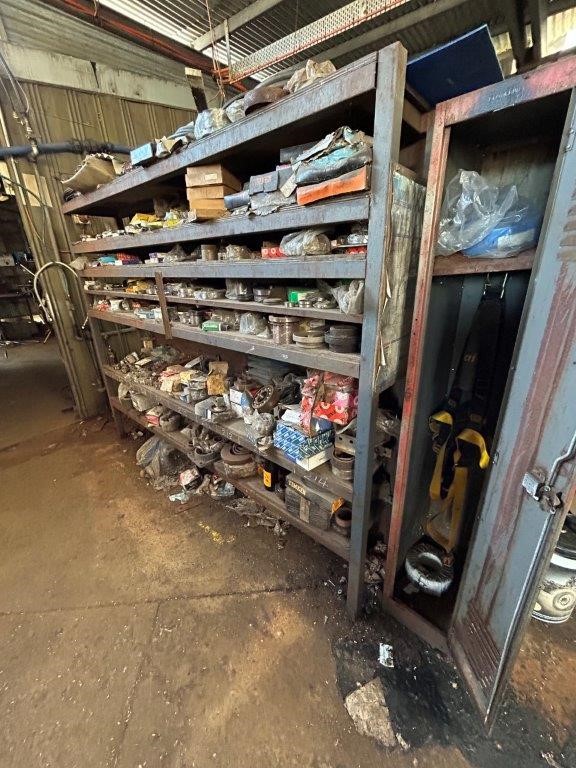 Shelf units with Contents Including Bearings