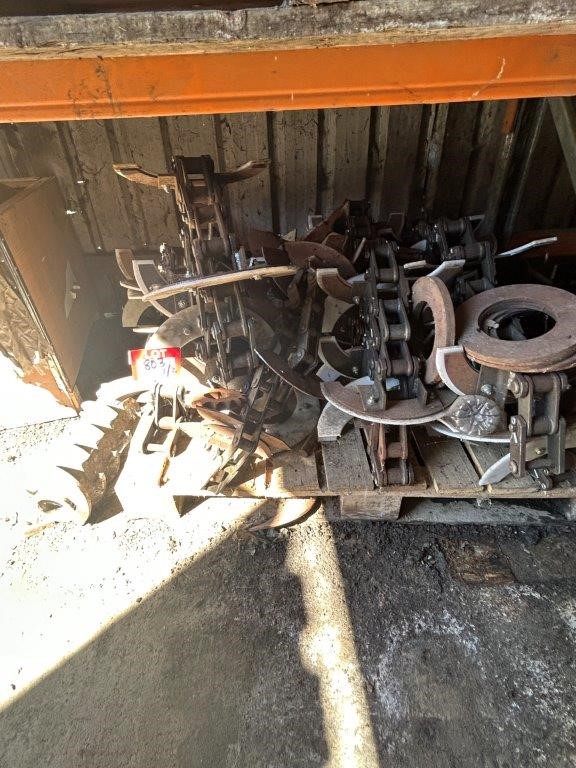 2 x Pallets of Contents Including Roller Chain and Other Parts