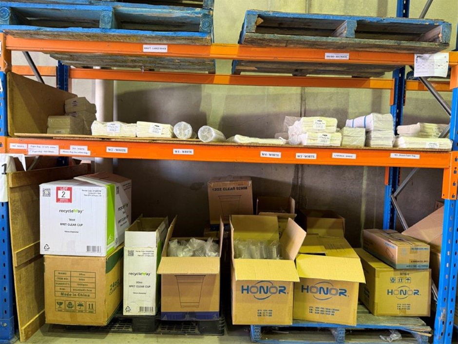Asstd lot of Food Packaging Supplies – Cups, Boxes, Bags & Containers