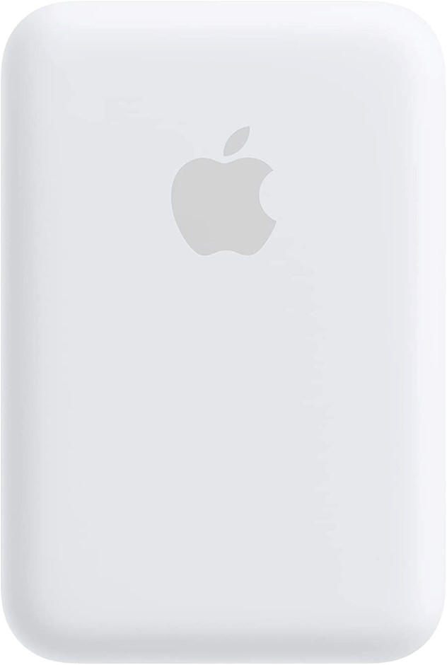 APPLE MagSafe Battery Pack, White, Model A2384. SN: DL2FREP80NLJ. NB: Well-