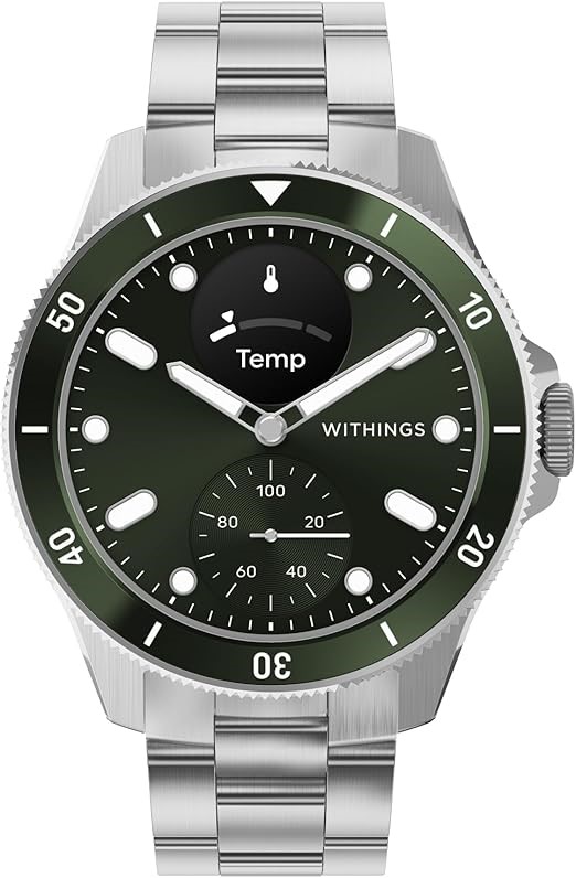 Withings Scanwatch Hybrid Smartwatch, Nova Green. NB: Used.