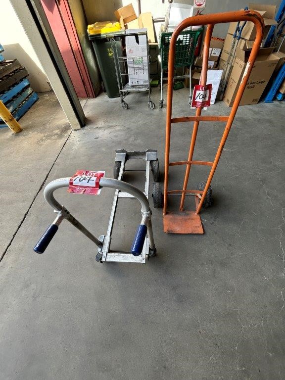 2 x Hand Trolleys (Mixed Lot)