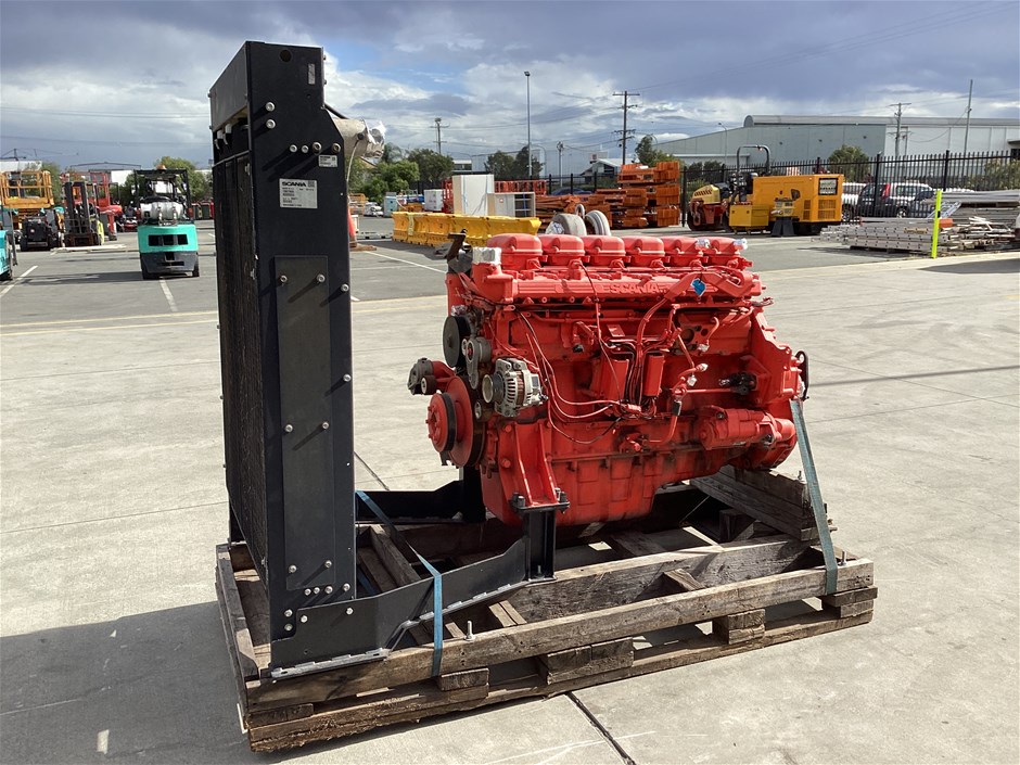 <p>Scania Diesel Engine</p>