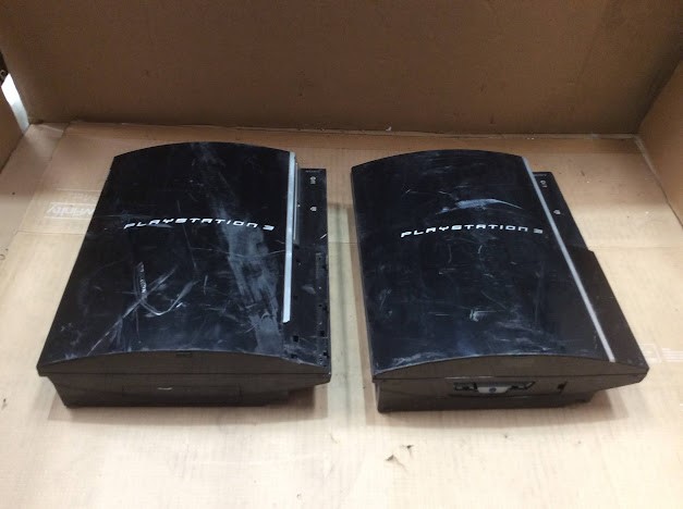 Sony PlayStation 3 CECHJ02&CECHG02 Consoles (Lot of 2)